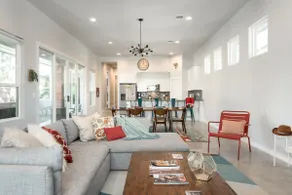 Unwind on the Private Patio of the East Austin Lodge - Image 3