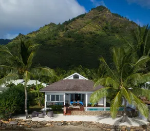 Villa TEPOE,  accès direct au lagon avec piscine et plage - Image 4