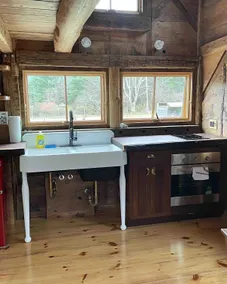 Adorable wood cabin with indoor fire-pit and sauna - Image 3