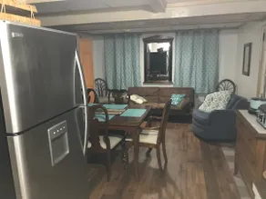 Cozy 1BR Creekside Cabin, Fire Pit, Patio - Image 2
