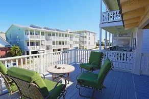 Seaside Villa Unit C with ocean view from porch - Image 3