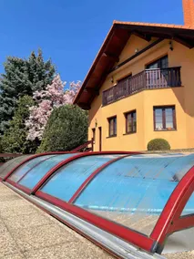 Vacation home with a heated pool and a fireplace - Image 2