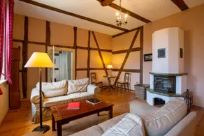 Large vacation apartment in an old pastorate with fireplace and garden - Image 2