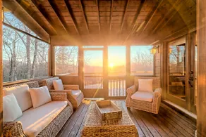 Sunset in the Woods Cabin! - Image 2