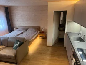 Studio with privacy, mountain view & seating area - Image 2