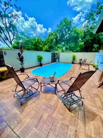 Chalé Aconchego-Air-Conditioning + Hydro + Swimming Pool Canoinhas-SC - Image 3