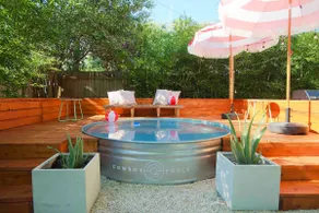 Modern Bungalow W/ Heated Pool in SoCo - Image 3
