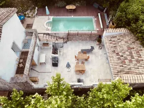 10-person gîtes with pool, former mill - Image 2