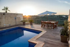 Town house with pool, valley and sea views. - Image 2