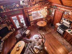 Cabin 7 on beautiful Round Lake Grand Pines Resort - Image 2
