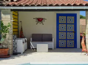 Unabhängiges Studio L'Obrador 25 m2, Blick auf Garten und Terrasse + Zugang zum Pool - Image 4