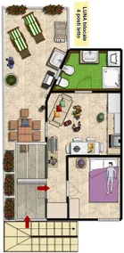 ”LUNA” apartment with pool 1 km from the sea - Image 3