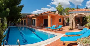 Traditional stone house by the sea with pool. - Image 2