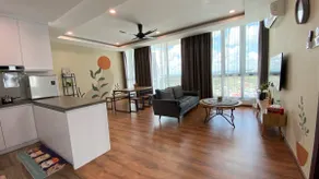 #1.3 Cozy 7Pax Large Beds 2B1R Vivacity Kuching Jazz Suites - Image 5