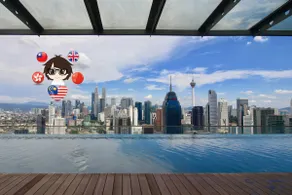 C23-Blue Coat Home KL City Infinity Pool 2BR 蓝岸之家 - Image 4
