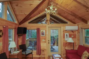Remote mountain cabin near Elk River Falls - Image 2