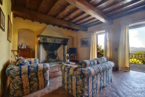Alleinstehendes Ferienhaus mit privatem Pool,  W-LAN, TV, Panoramablick, bei Greve In Chianti - Image 5