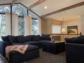 King Bed | Private Garage | Full Kitchen | 75in TV - Image 5
