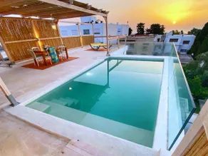 !! Light bath with private pool sea view !! - Image 4