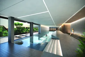 LIGHT FiLLED Corner Apartment Gym, Pool + Sauna - Image 4