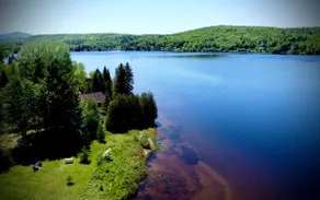 Beautiful cottage, spa & private beach on Lac d'Argent! - Image 5