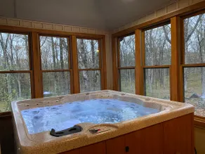 Woodland Cabin Getaway w/FirePit, HotTub, GameRoom Edit - Image 2