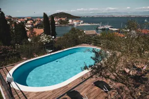 Zadar : KALI :App Ana w/ Sea Sight Balcony, Pool, - Image 5