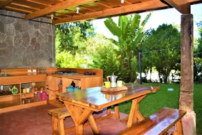 Cafetal cottage kitchen 1-5 pers garden lake views - Image 5
