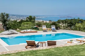 Villa Mariposa - panoramic sea view - near Chania city - Image 5