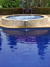 Swimming pool, Jacuzzi, warm climate, and historic village - Image 4
