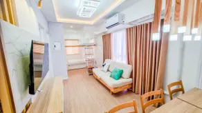 2Br Comfy Japandi Condo with Hammock Bed near LRT - Image 2