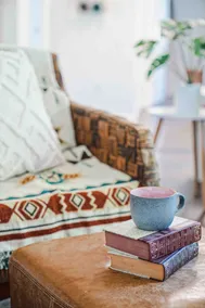 Bright Boho Retreat | 2BR w/ Natural Light & Cozy - Image 3