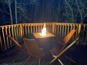 Secluded Mountain Cabin on 8 Private Wooded Acres - Image 2