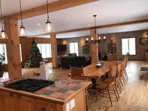 Luxurious Chalet With Heated 20 Foot SwimSpa Sauna - Image 3