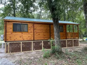 Log Cabin Amish Built in Spring Country WiFi - TV - Image 3