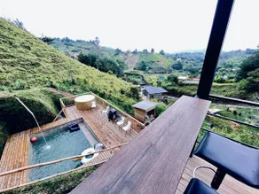 Natural pool, large private jacuzzi, 100% private - Image 3