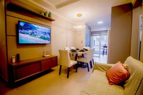 Furnished apartment with balcony and shower. 2 parking spaces - Image 3