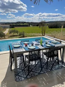 Vacation villa with private pool Lussan (near Uzès) - Image 5