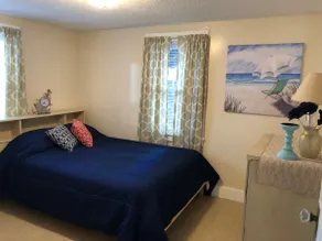 Lower deck, Salisbury Beach, Melo's Beach House Rentals  - Image 3