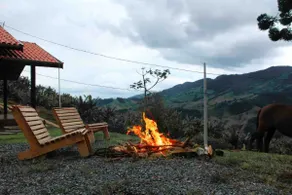 Chalet at the top of the mountain with hydro in the middle of nature - Image 3