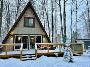 MCM A-Frame | HOT TUB | Lake | Nature | Hike - Image 2