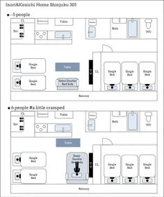 High Speed wifi * 1LDK room * Shinjuku is also within walking distance! Accommodates up to 6 people! ZA349 - Image 4