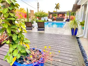 Sanctuary Salt water heated pool BBQ Grill Oasis - Image 5