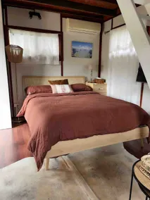 The Stag loft cabin - cosy, rustic with fire pit - Image 3
