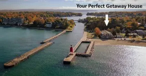 Riesige Aussicht auf den Michigansee - Strand nur wenige Schritte entfernt - Gehen Sie den Kanal entlang in die Stadt - Image 2