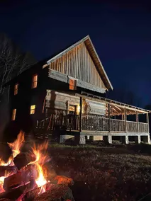 Log Cabin with Koi Pond in Mayberry-Wine Trail! - Image 4