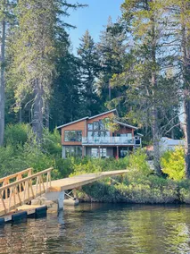 Luxury Lakeside House with large outdoor sauna - Image 5