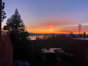 Lake Tahoe Panoramic View Epic Sunset Private Deck - Image 3