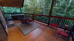 Luxus-Mountain Lodge-Blick auf den Wald-Lodge-Eigenes Badezimmer - Image 4