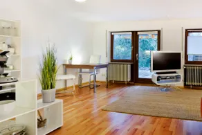 Modern apartment with pool and forest access - Image 2
